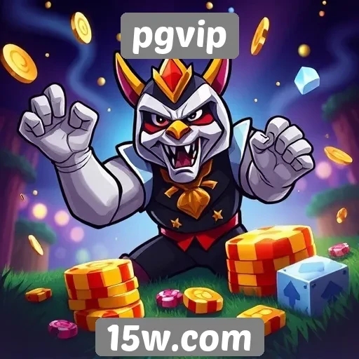 Variedade de jogos disponíveis no pgvip